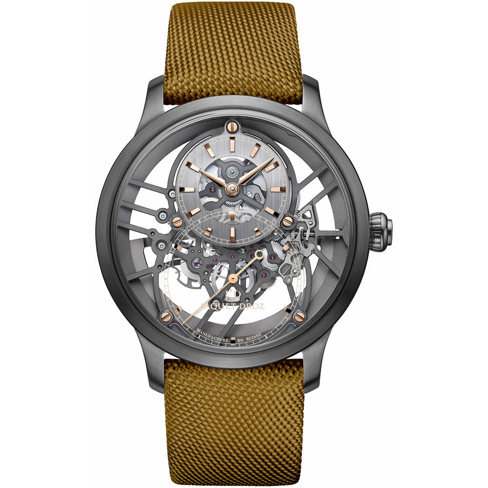 Jaquet Droz Skelet-One Plasma Ceramic Gold