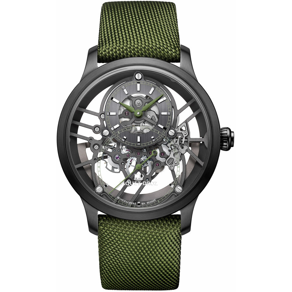 Jaquet Droz Skelet-One Plasma Ceramic Green