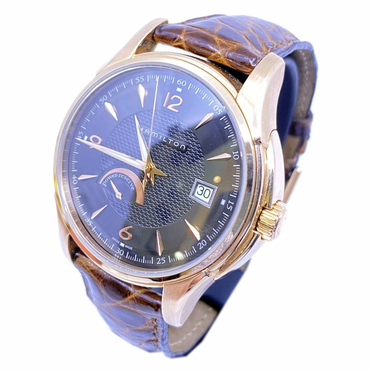 Hamilton Jazzmaster 18k Gold H32549595