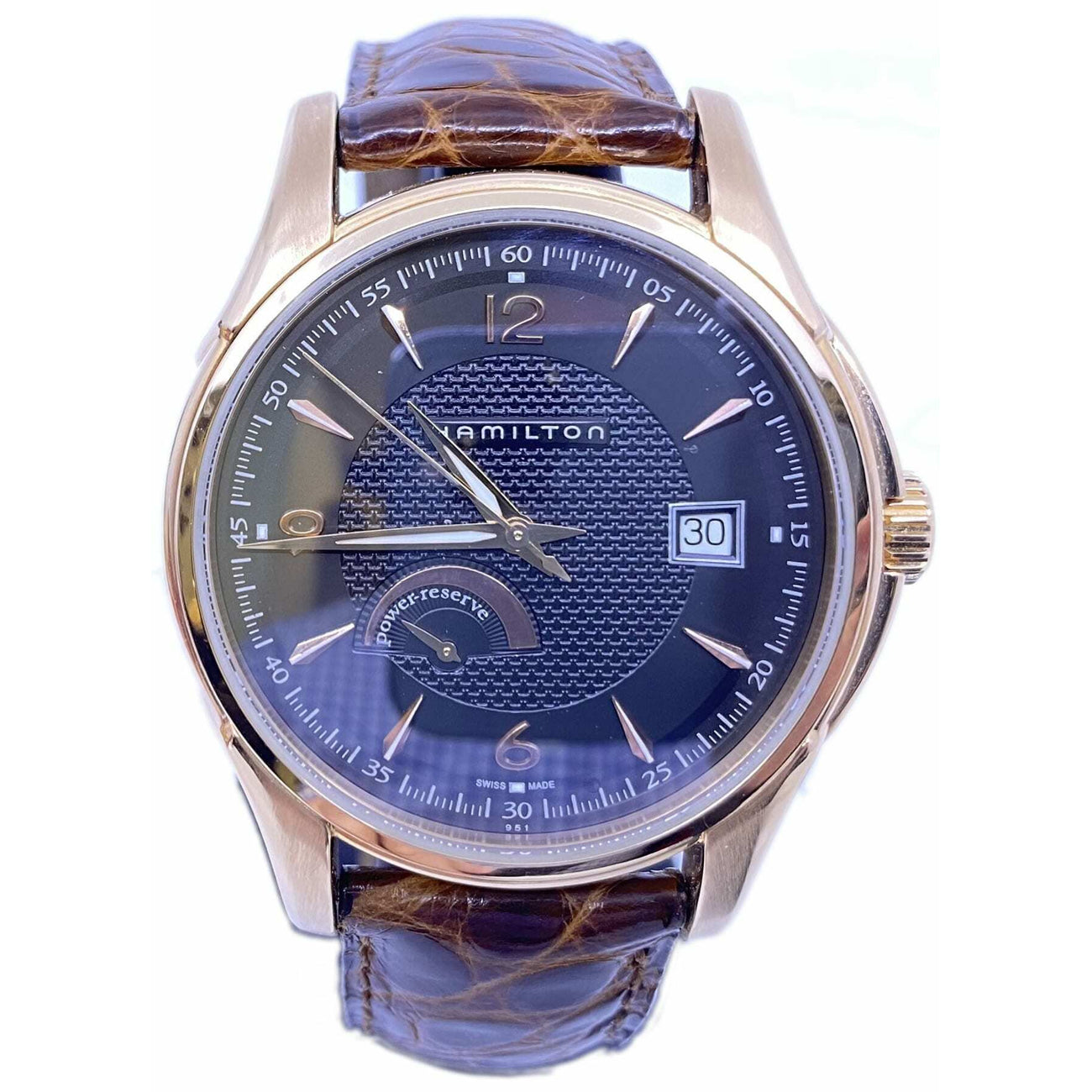 Hamilton Jazzmaster 18k Gold H32549595