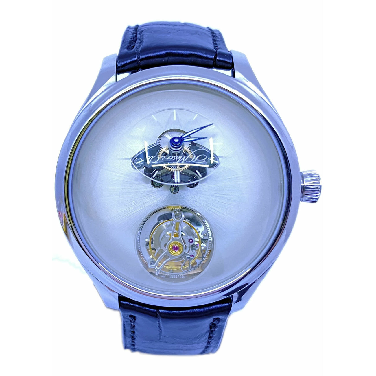 H. Moser & Cie. x MB&F Endeavour Cylindrical Tourbillon Off-White