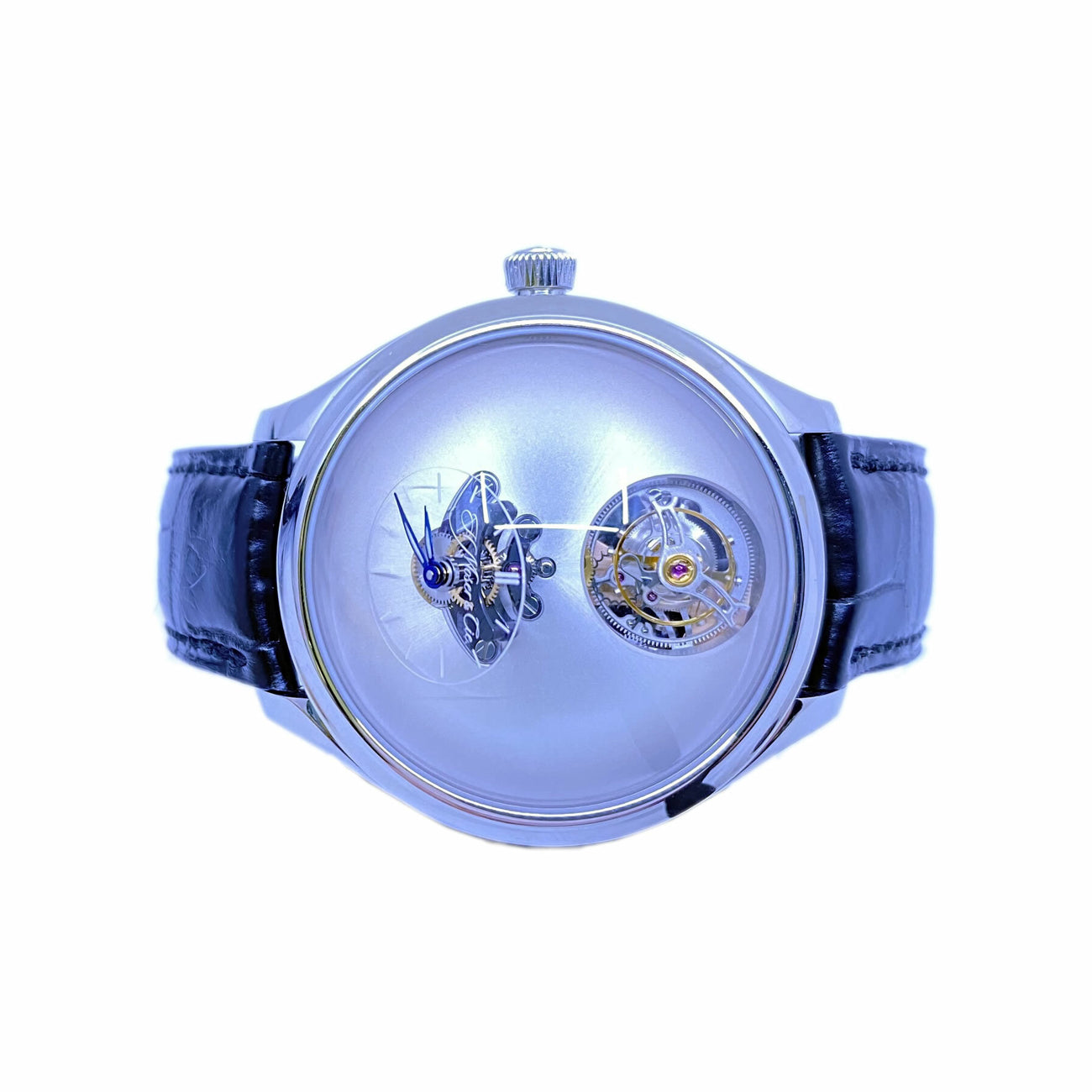 H. Moser & Cie. x MB&F Endeavour Cylindrical Tourbillon Off-White