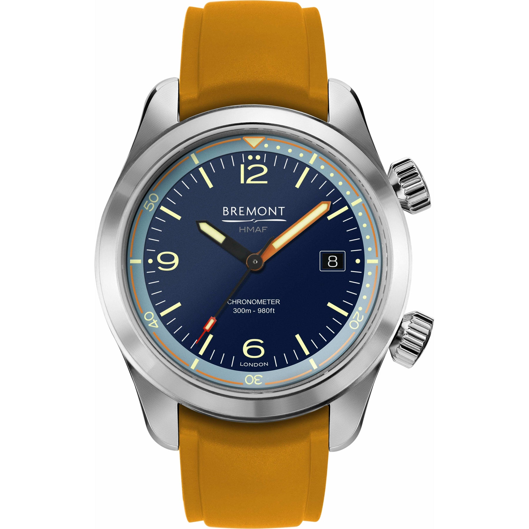 Bremont Argonaut Azure on Strap