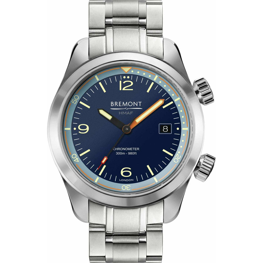 Bremont Argonaut Azure on Bracelet