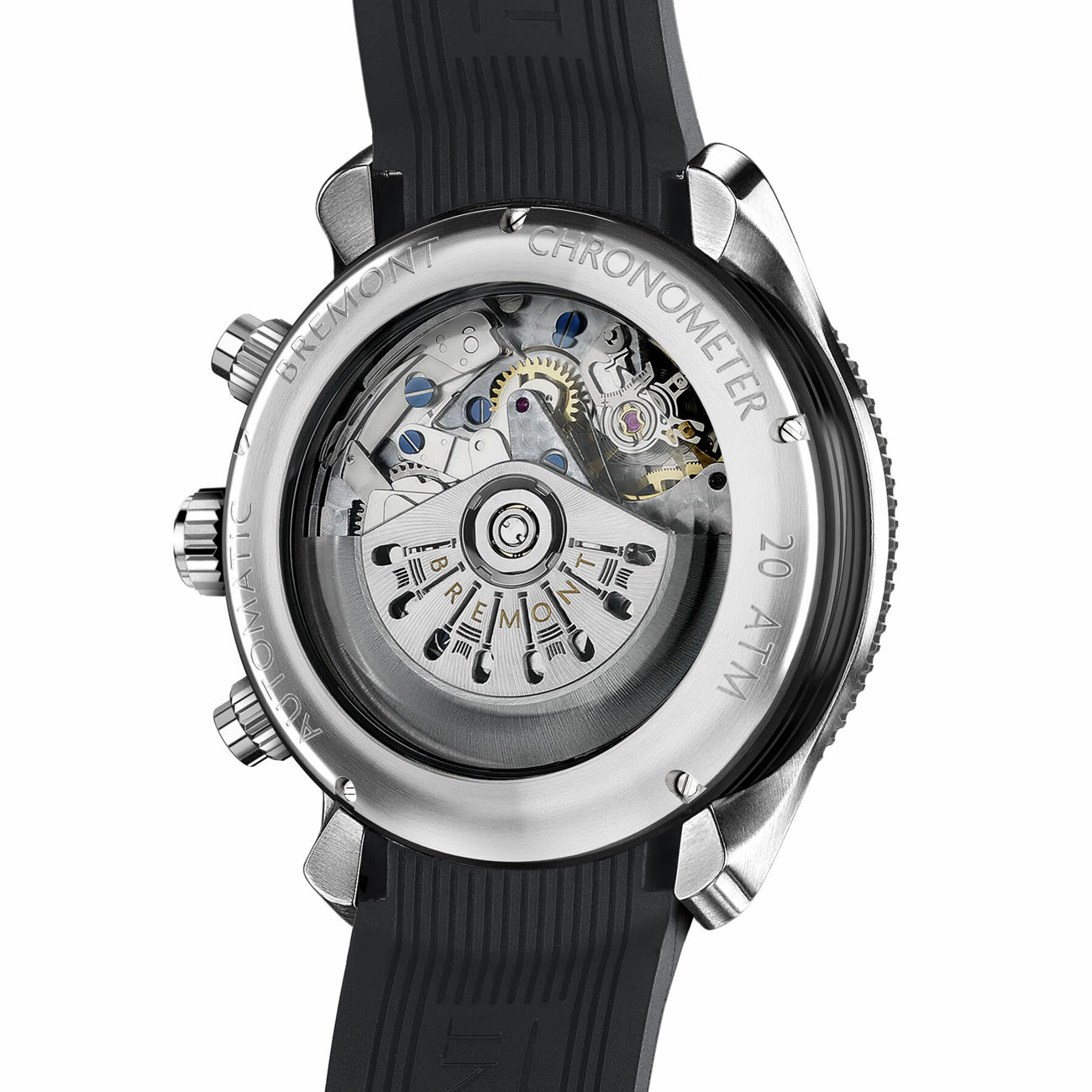 Bremont Supermarine Chronograph Black Dial on Bracelet