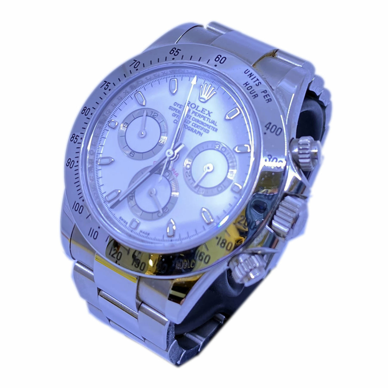 Rolex Cosmograph Daytona White Dial 116520