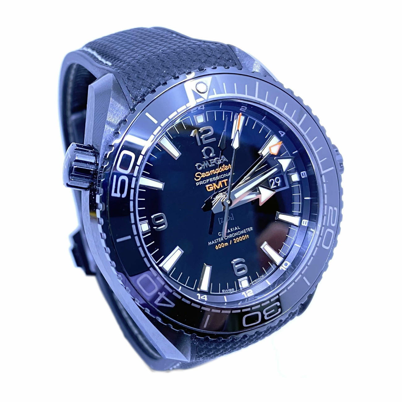 Omega Planet Ocean 600M Omega Co-Axial Master Chronometer GMT 45.5mm 215.92.46.22.01.001