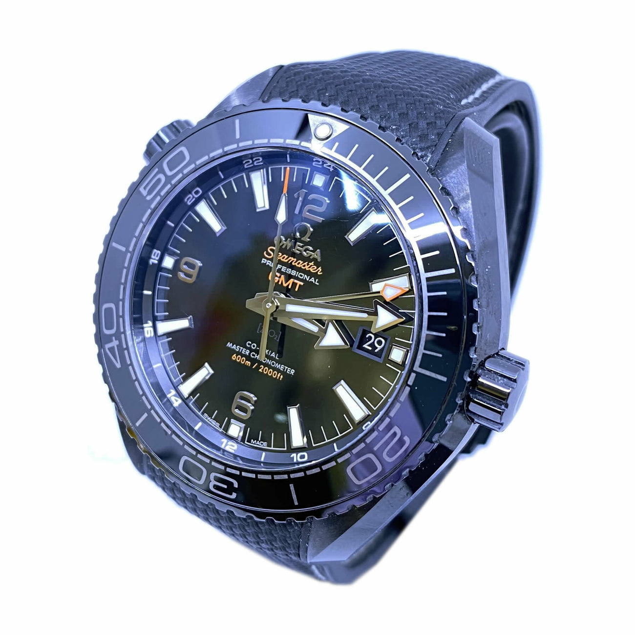 Omega Planet Ocean 600M Omega Co-Axial Master Chronometer GMT 45.5mm 215.92.46.22.01.001