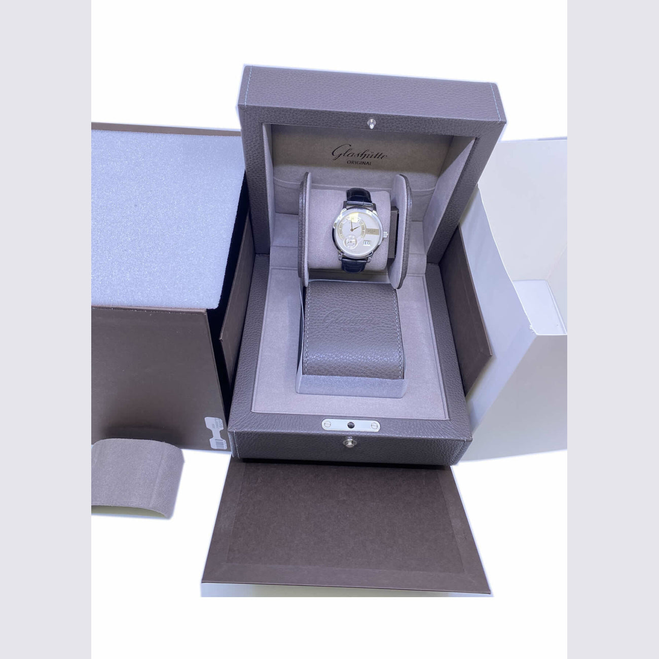 Glashütte Original PanoMatic Date Stainless Steel 90-01-02-02-14