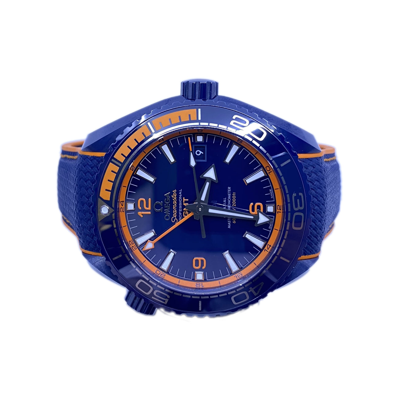 Omega Seamaster Planet Ocean 600M GMT Big Blue 215.92.46.22.03.001