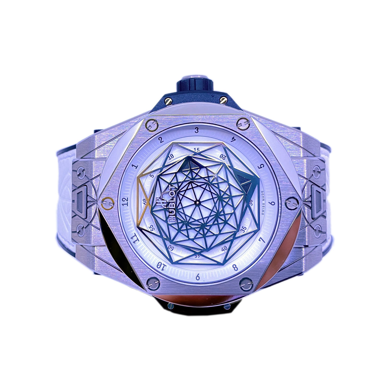 Hublot Sang Bleu Titanium White 45mm 415.NX.2027.XR