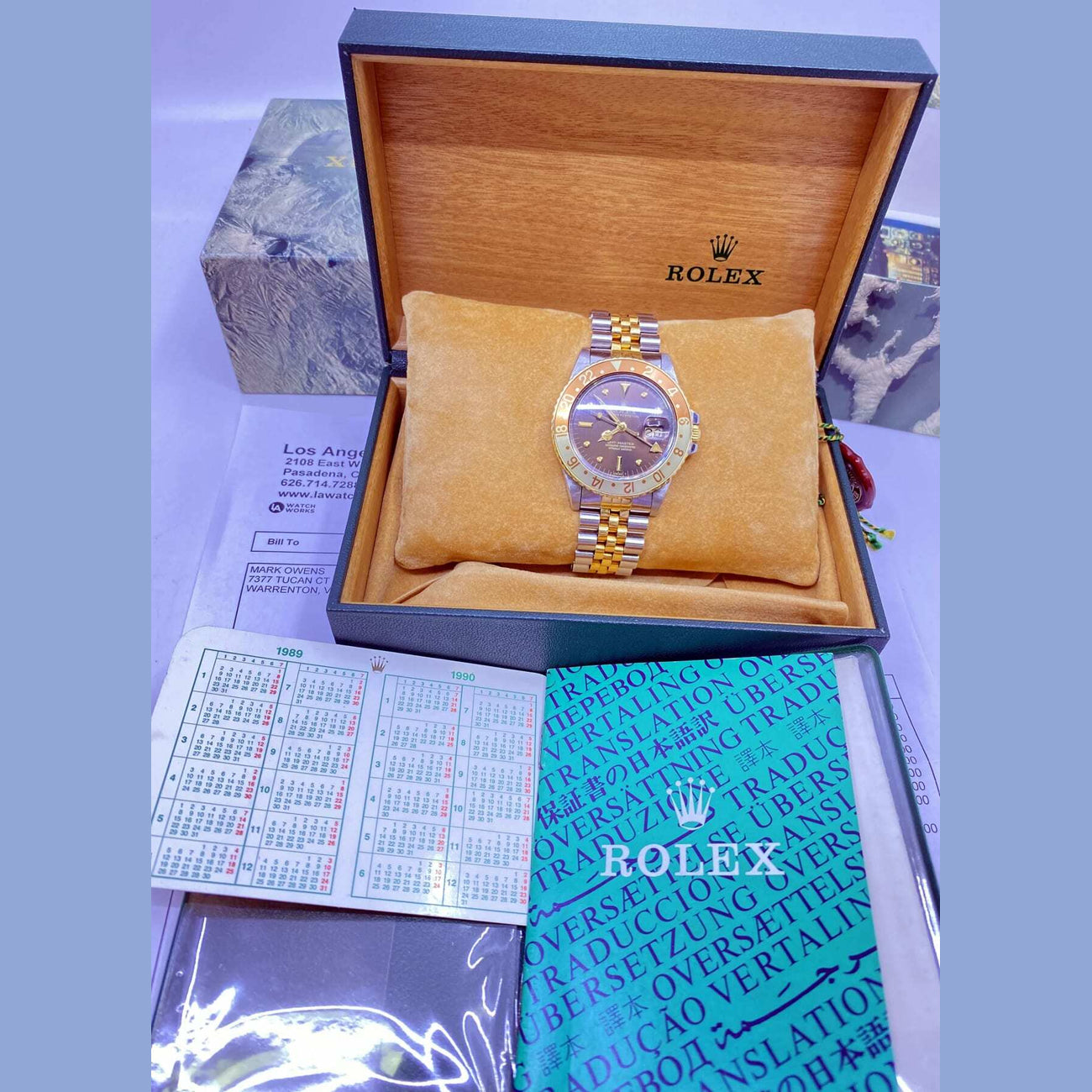 Rolex GMT-Master 16753 Year 1989
