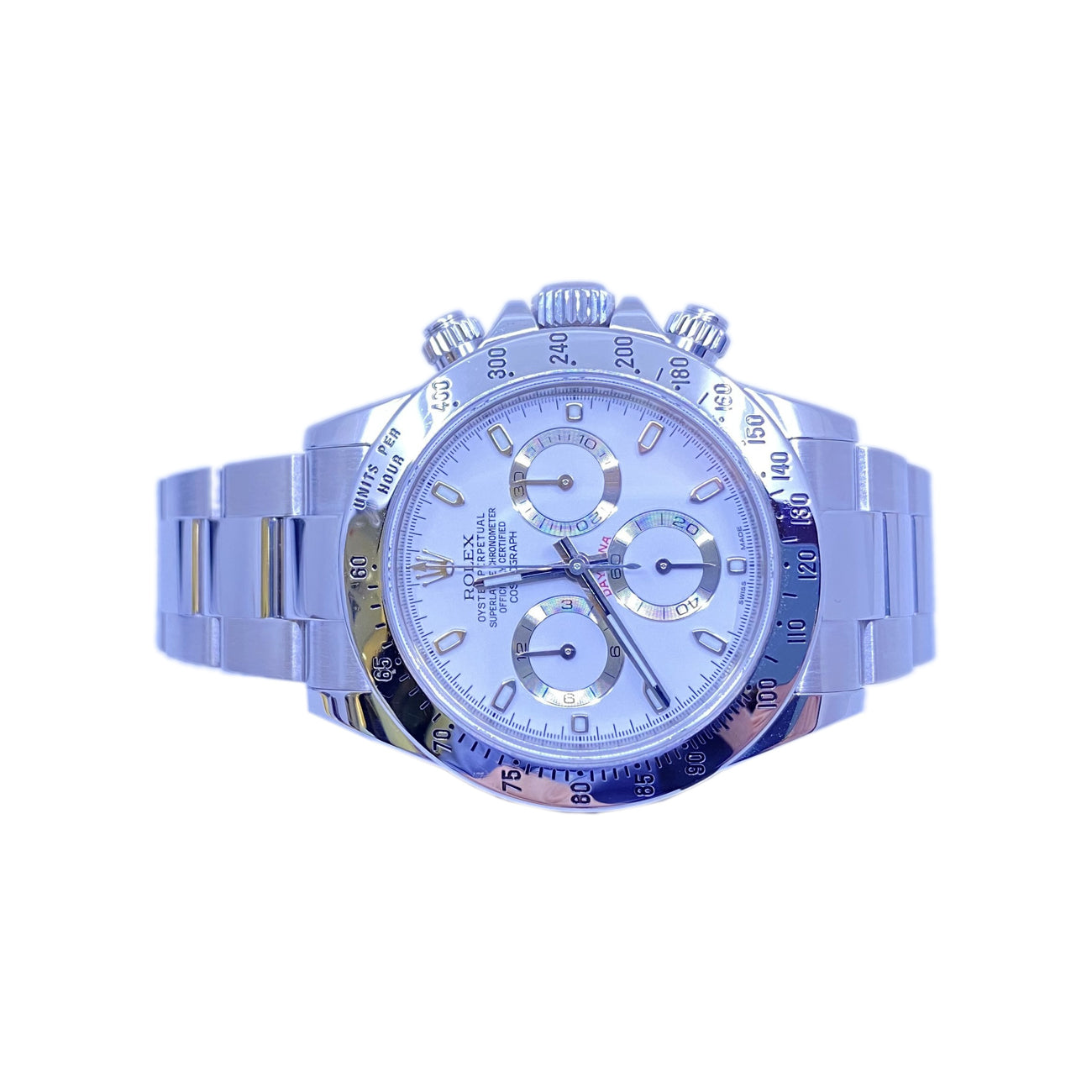 Rolex  Daytona 2015 Stainless Steel White Dial 116520