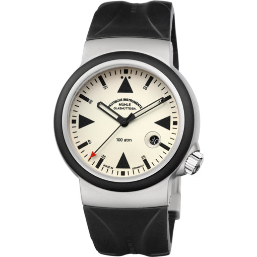 Mühle Glashütte S.A.R Rescue-Timer Lumen on Rubber Strap