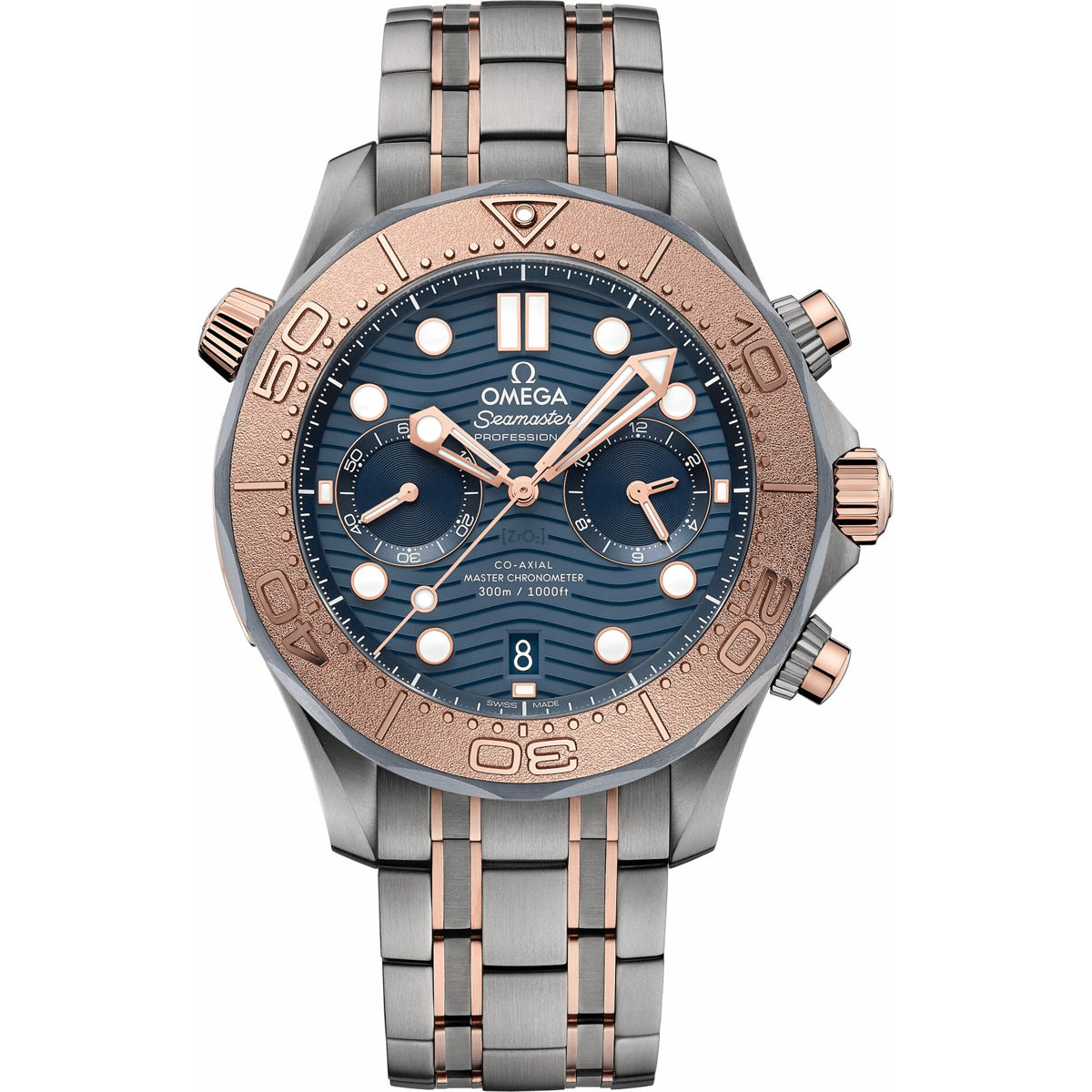 Omega Seamaster Diver 300M Chronometer Chronograph 210.60.44.51.03.001