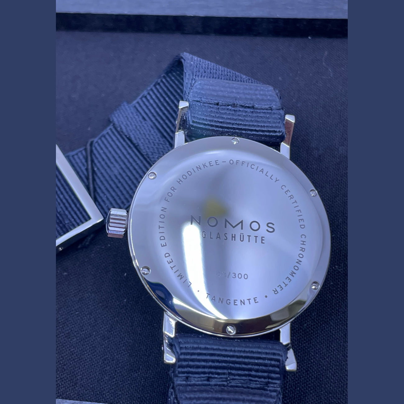 NOMOS Glashütte Tangente Sport Chronometer 501.S6 Limited Edition