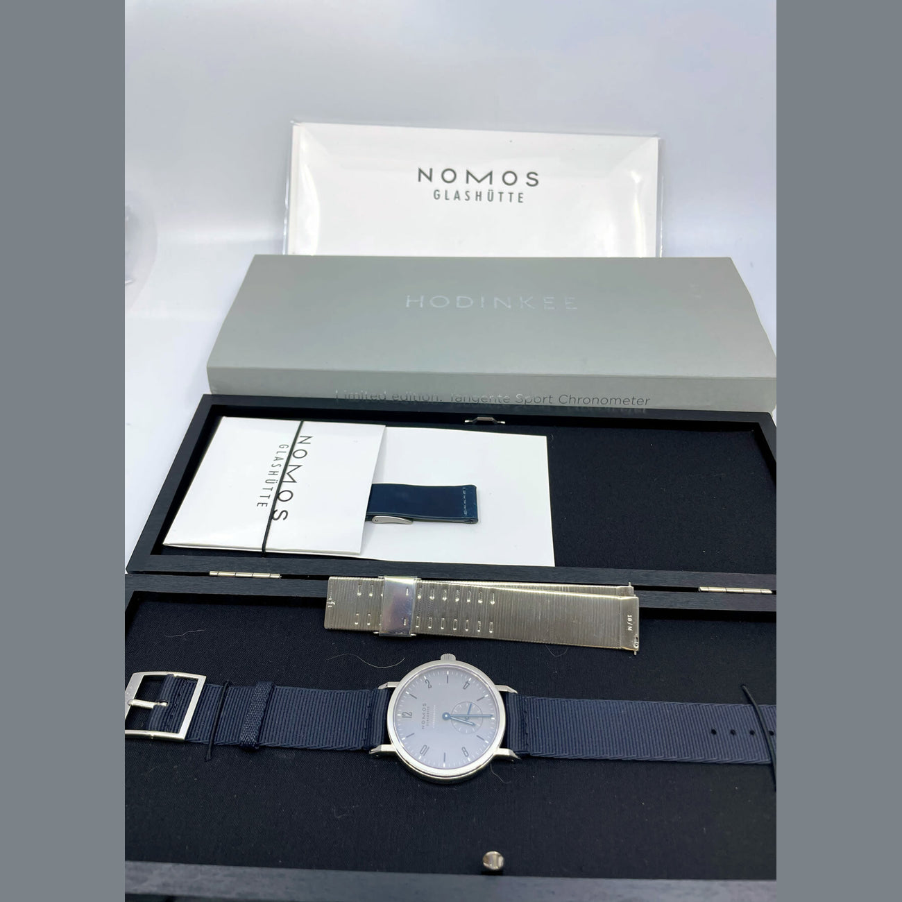 NOMOS Glashütte Tangente Sport Chronometer 501.S6 Limited Edition