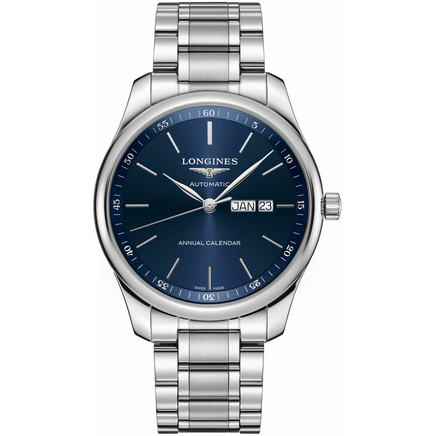 The Longines Master Collection Sunray Blue Dial 42mm L2.920.4.92.6