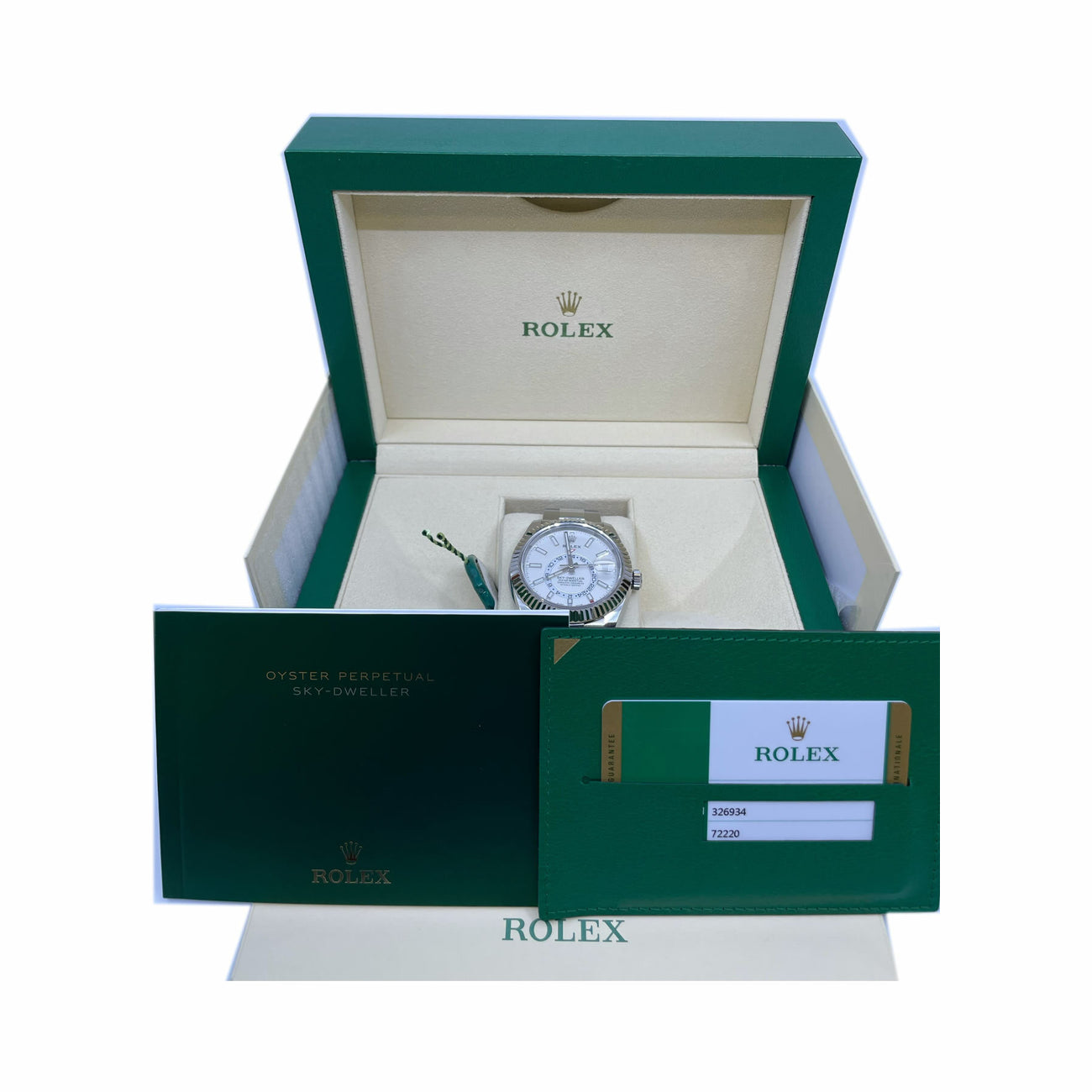 Rolex Sky Dweller 326934 White Dial