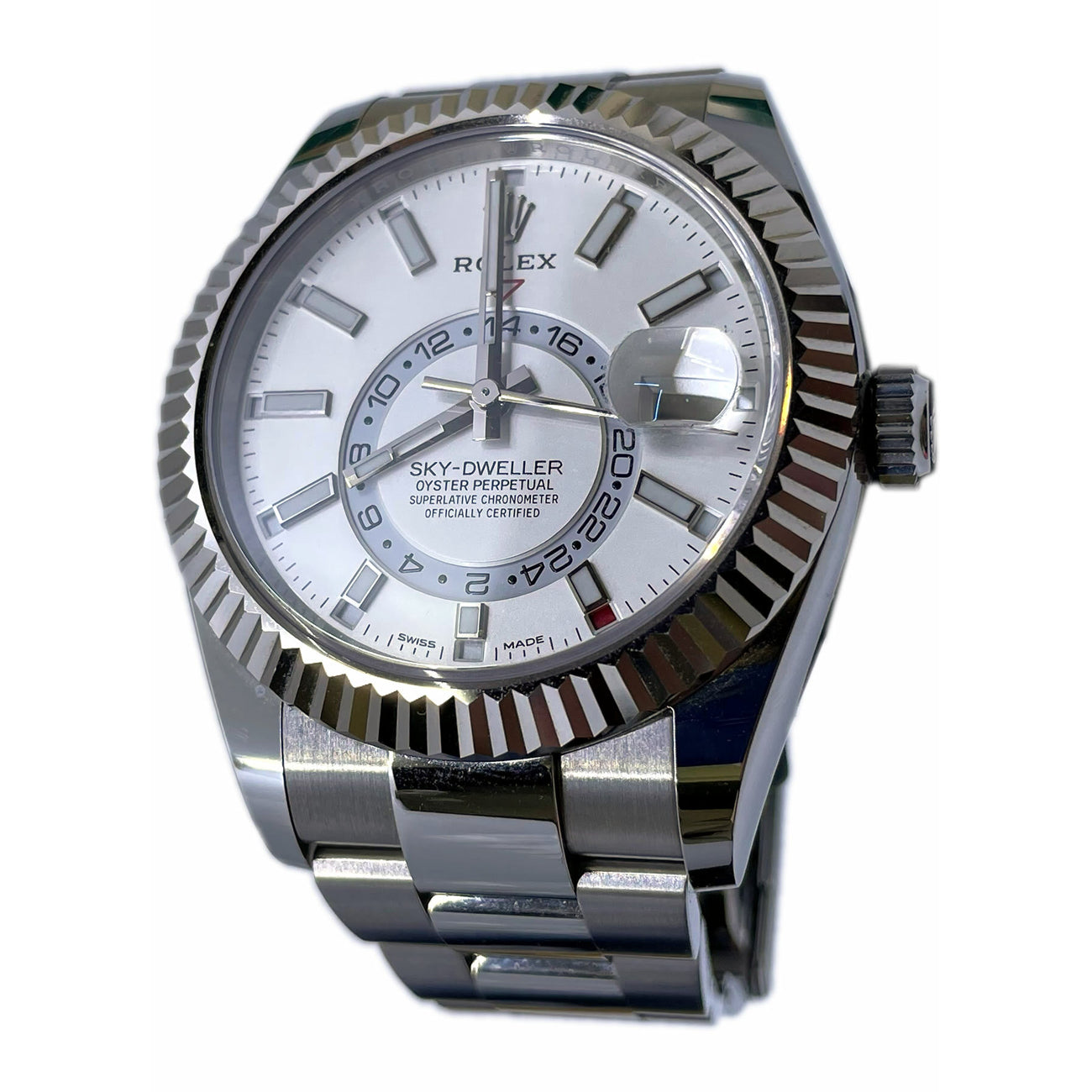 Rolex Sky Dweller 326934 White Dial