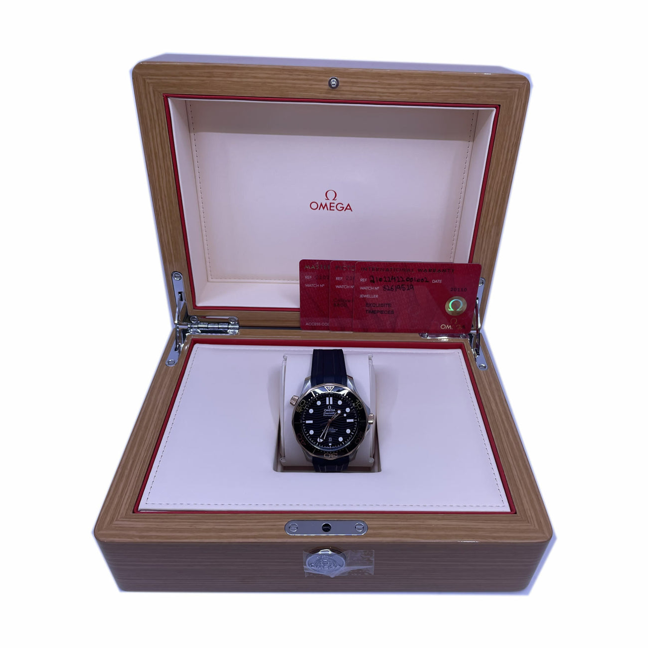 Omega Seamaster Diver 300M Co-Axial Master Chronometer Sedna Gold 210.22.42.20.01.002