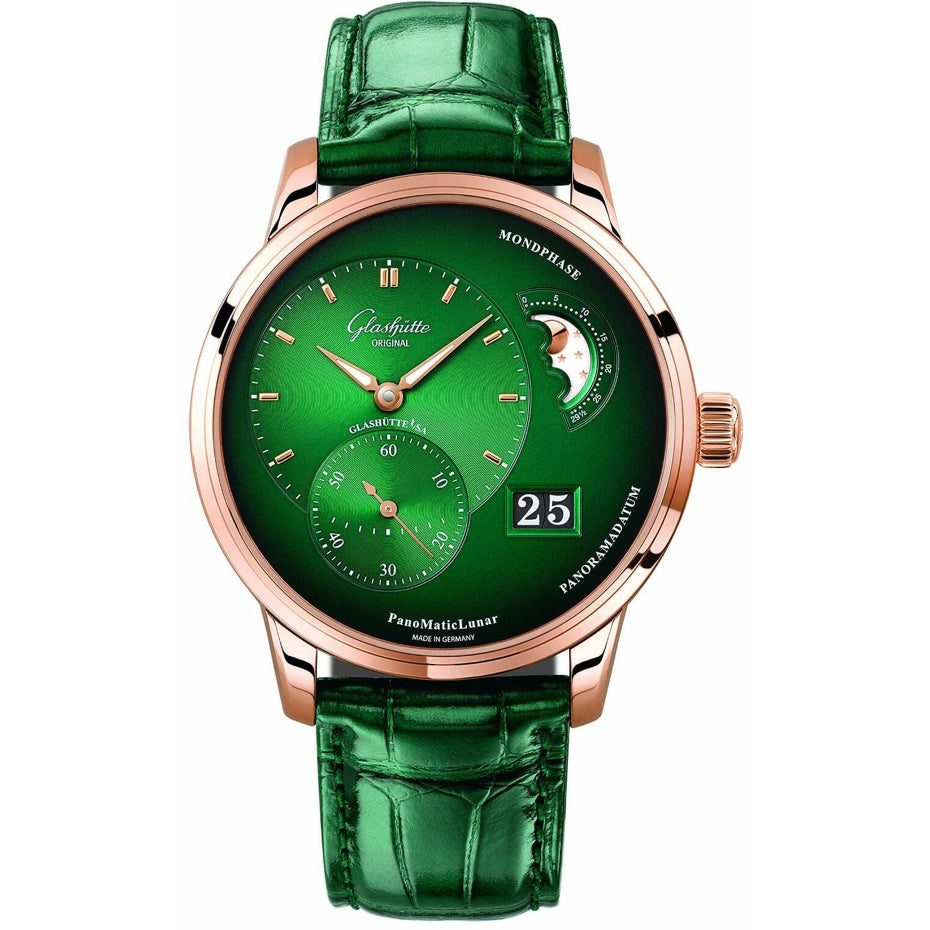 Glashütte Original PanoMaticLunar Lush Forest Green Dial 1-90-02-23-35-61