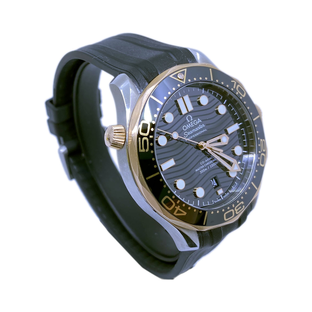 Omega Seamaster Diver 300M Co-Axial Master Chronometer Sedna Gold 210.22.42.20.01.002