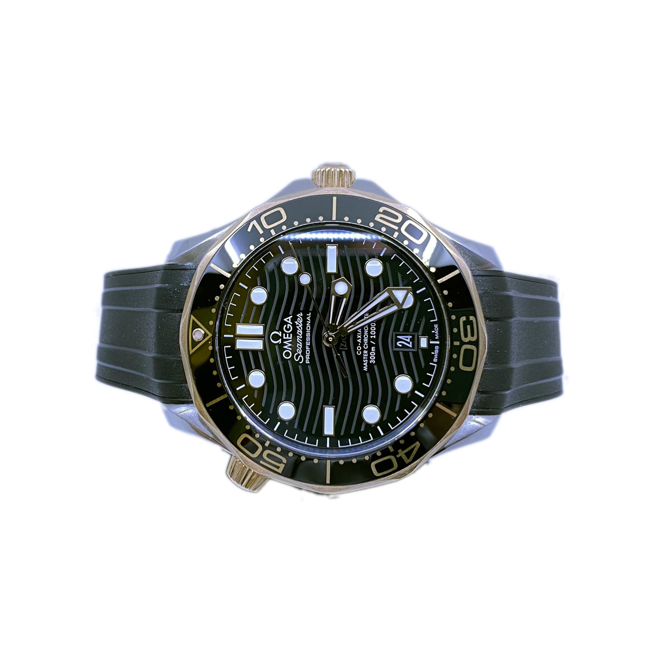 Omega Seamaster Diver 300M Co-Axial Master Chronometer Sedna Gold 210.22.42.20.01.002
