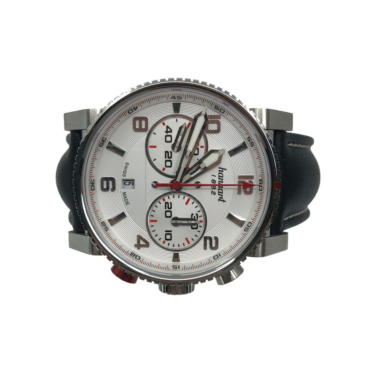 Hanhart Primus Racer Silver Dial