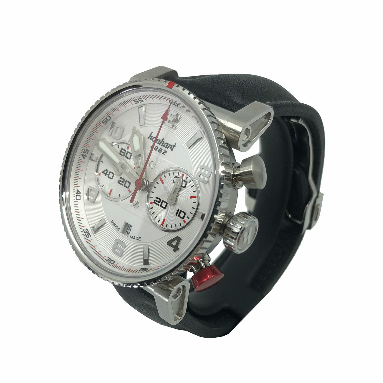 Hanhart Primus Racer Silver Dial