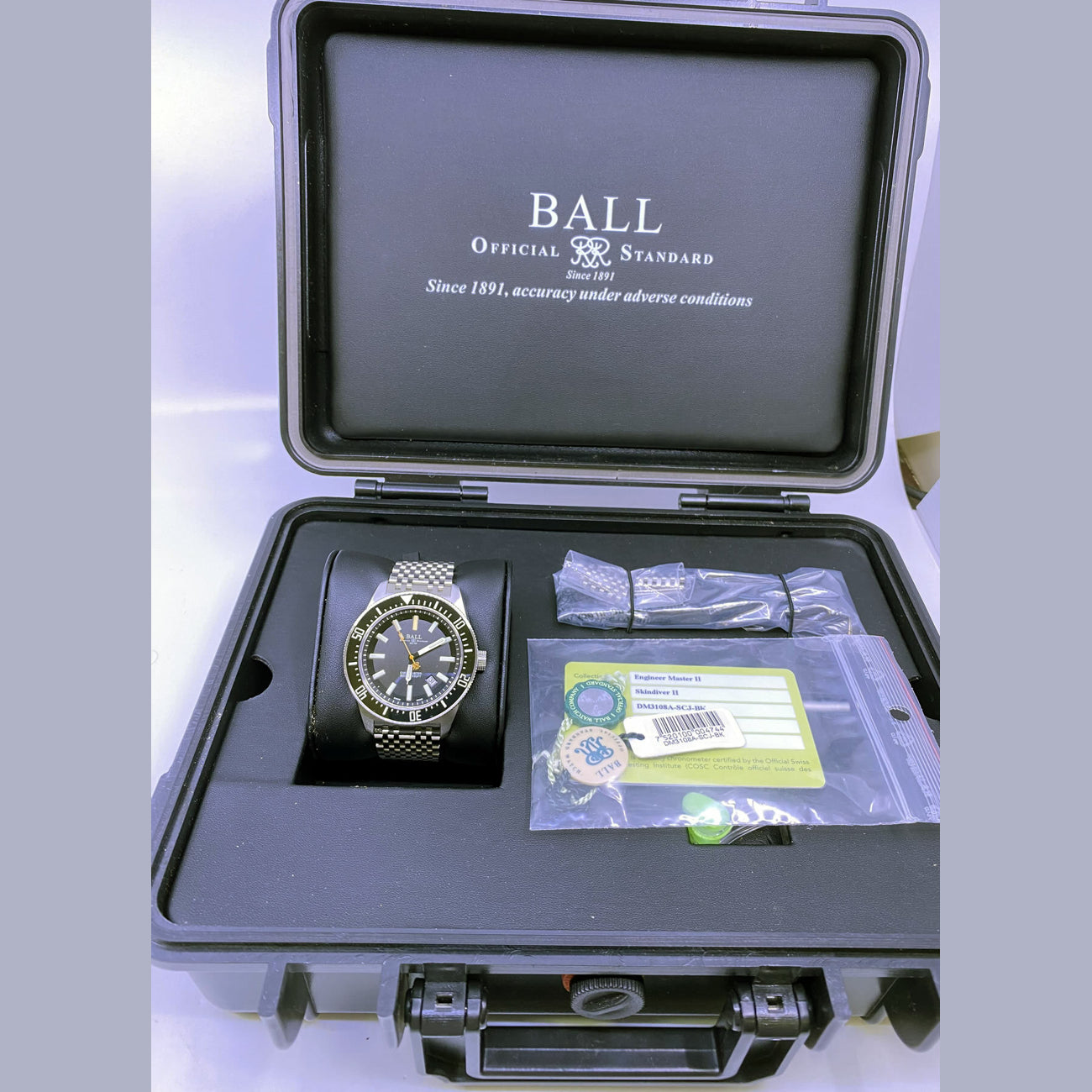 Ball Engineer Master II Skindiver DM3108A-SCJ-BK