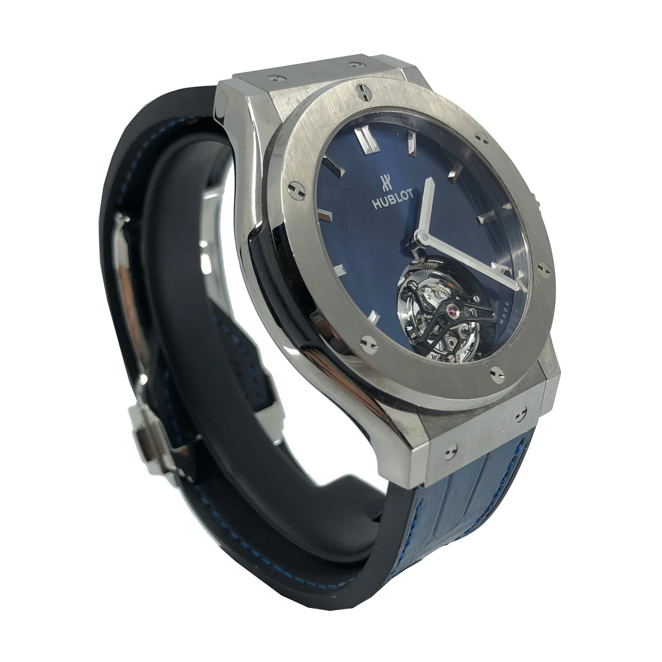Hublot Classic Fusion Tourbillon Porto Cervo Titanium 505.NX.7170.LR.PCM14