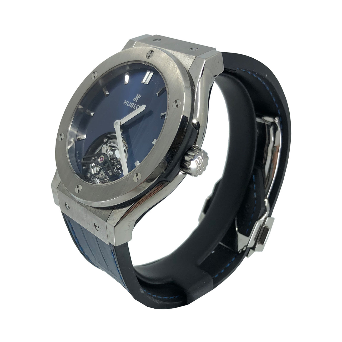 Hublot Classic Fusion Tourbillon Porto Cervo Titanium 505.NX.7170.LR.PCM14