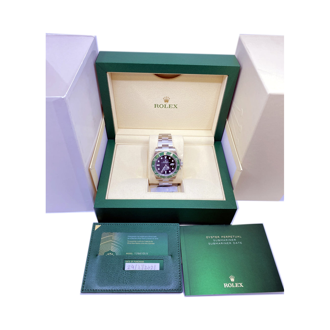 Rolex Submariner Date Ceramic "Kermit" 126610LV