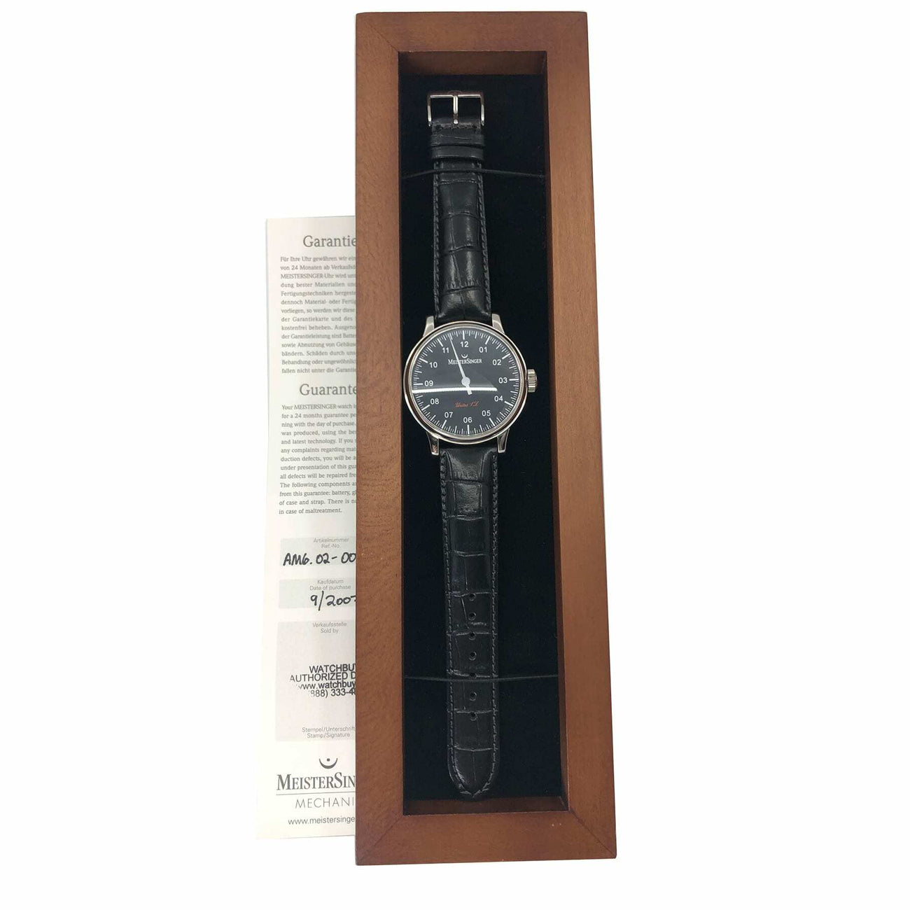 MeisterSinger Unitas 1Z AM.602