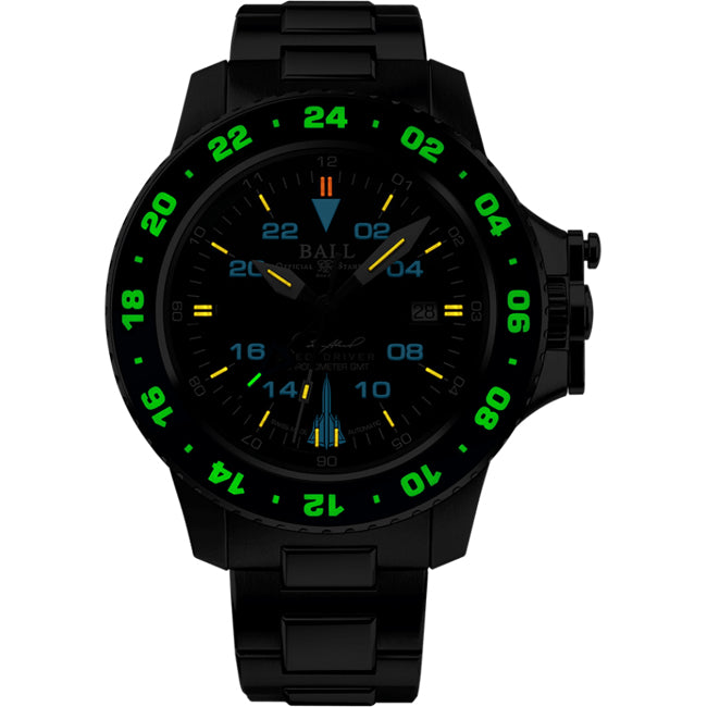 Ball Engineer Hydrocarbon AeroGMT Sled Driver 42mm on Bracelet