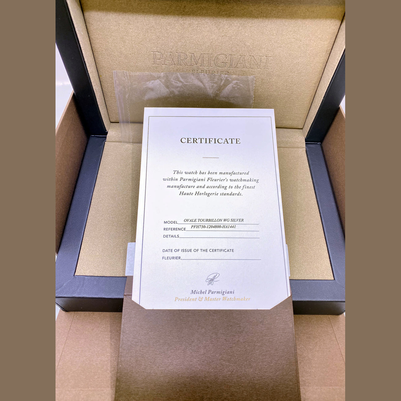 Parmigiani Fleurier Ovale Tourbillon PFH750-1204800-HA1441