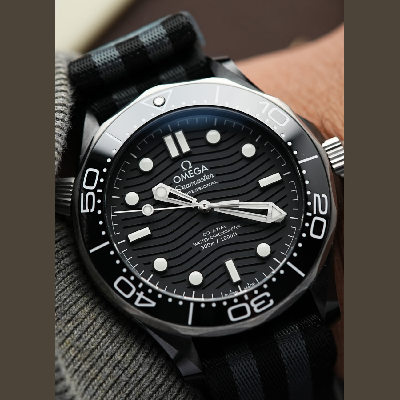 Omega Seamaster Diver 300m Co-Axial Master Chronometer 43.5mm Ceramic