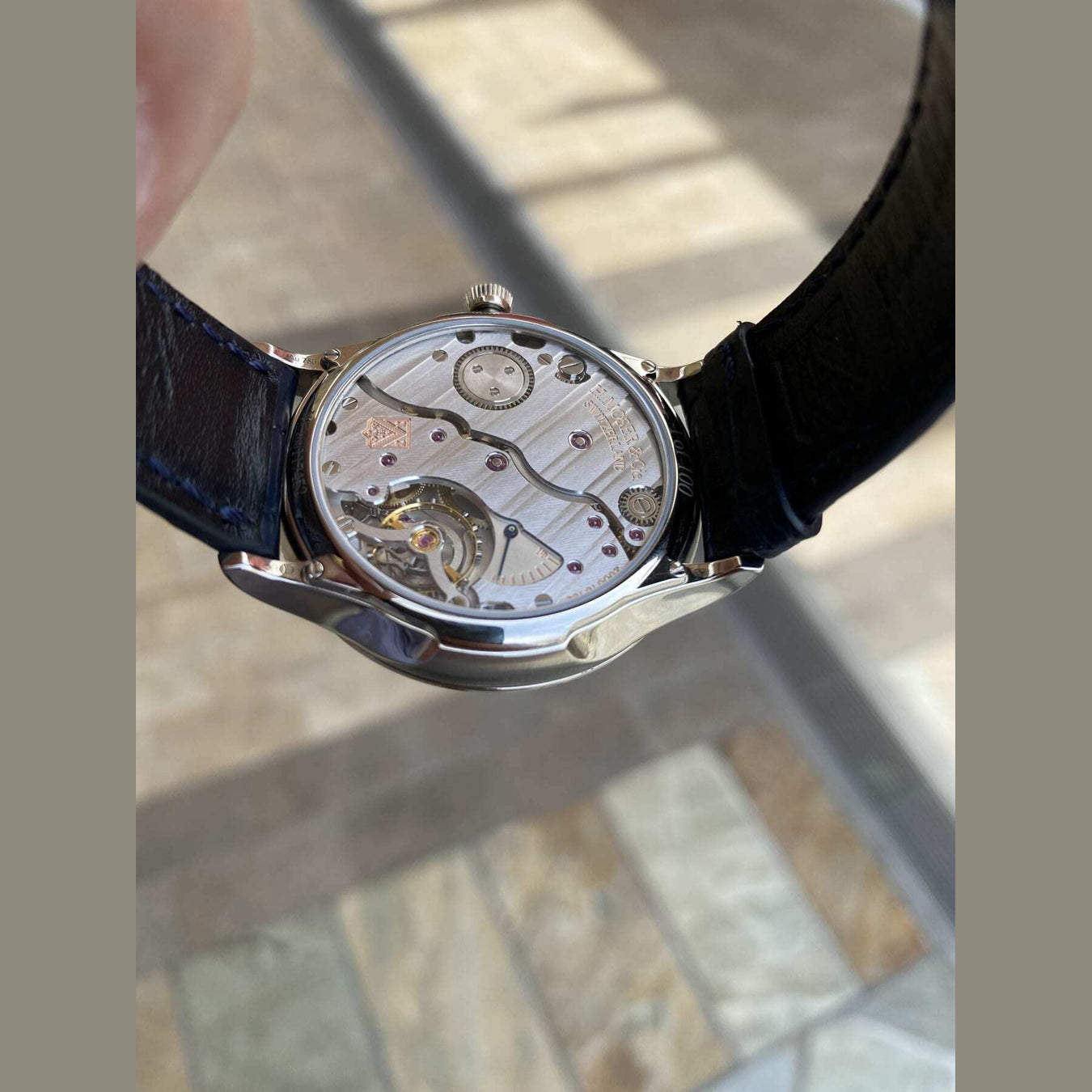 H. Moser & Cie. Venturer Arctic Blue Concept White Gold 2327-0220