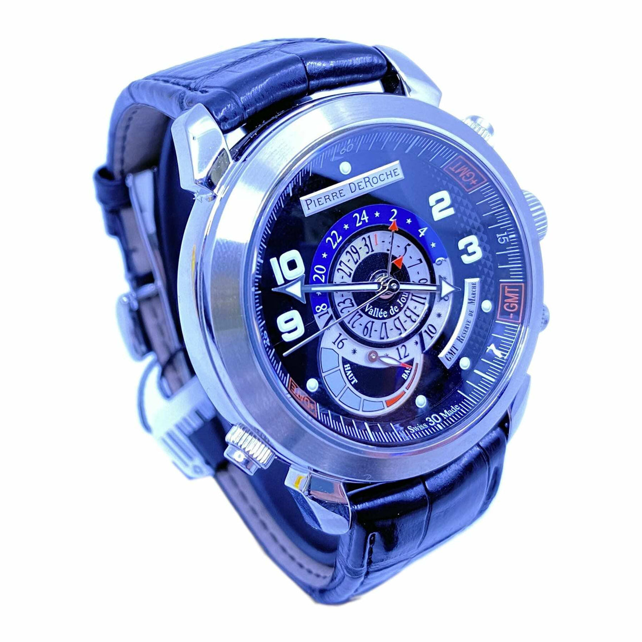 Pierre DeRoche GrandCliff GMT Power Reserve GRC10002ACIO-001 CRO