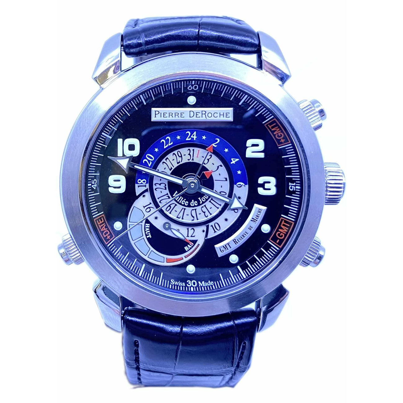 Pierre DeRoche GrandCliff GMT Power Reserve GRC10002ACIO-001 CRO