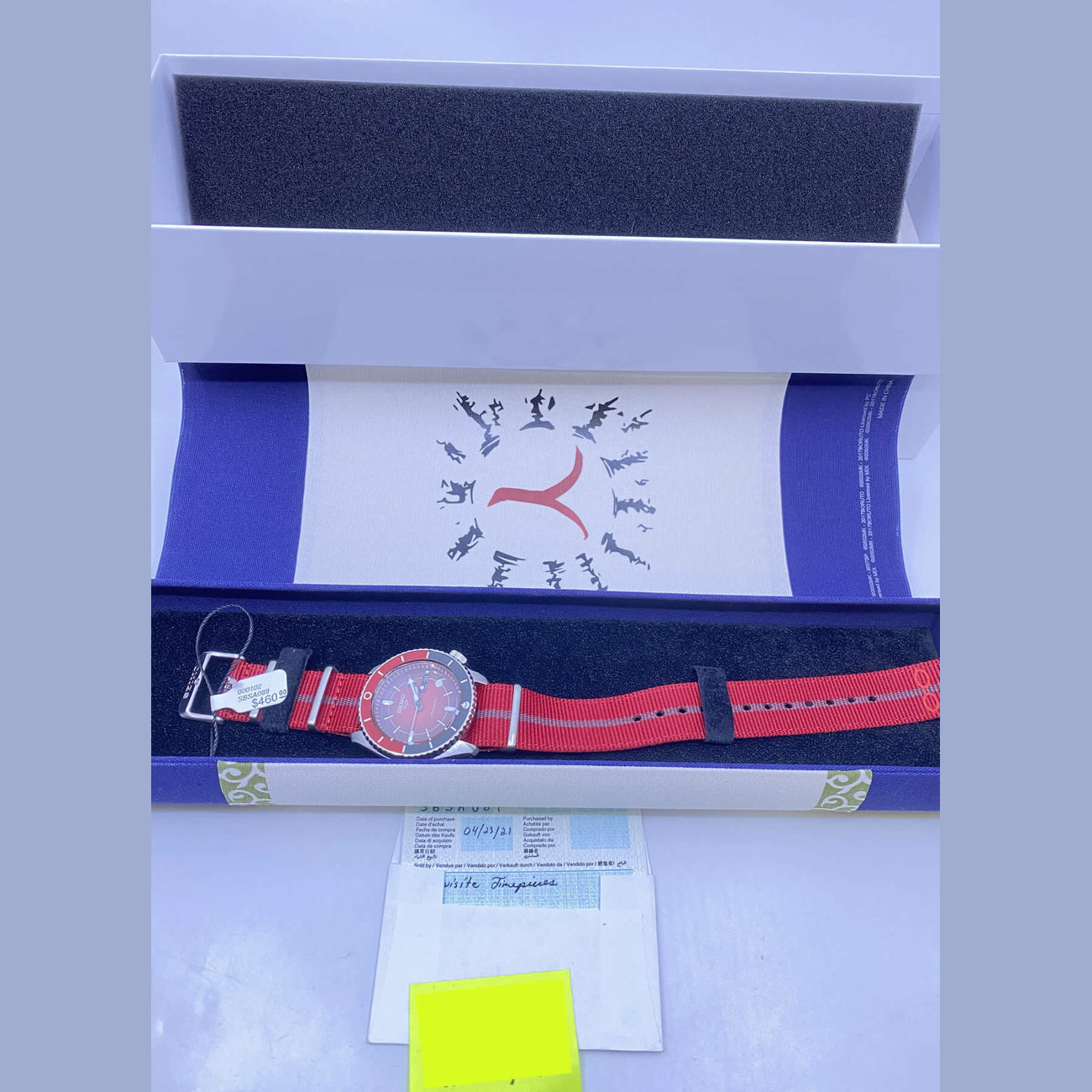 Seiko 5 Sarada Uchiha SBSA089