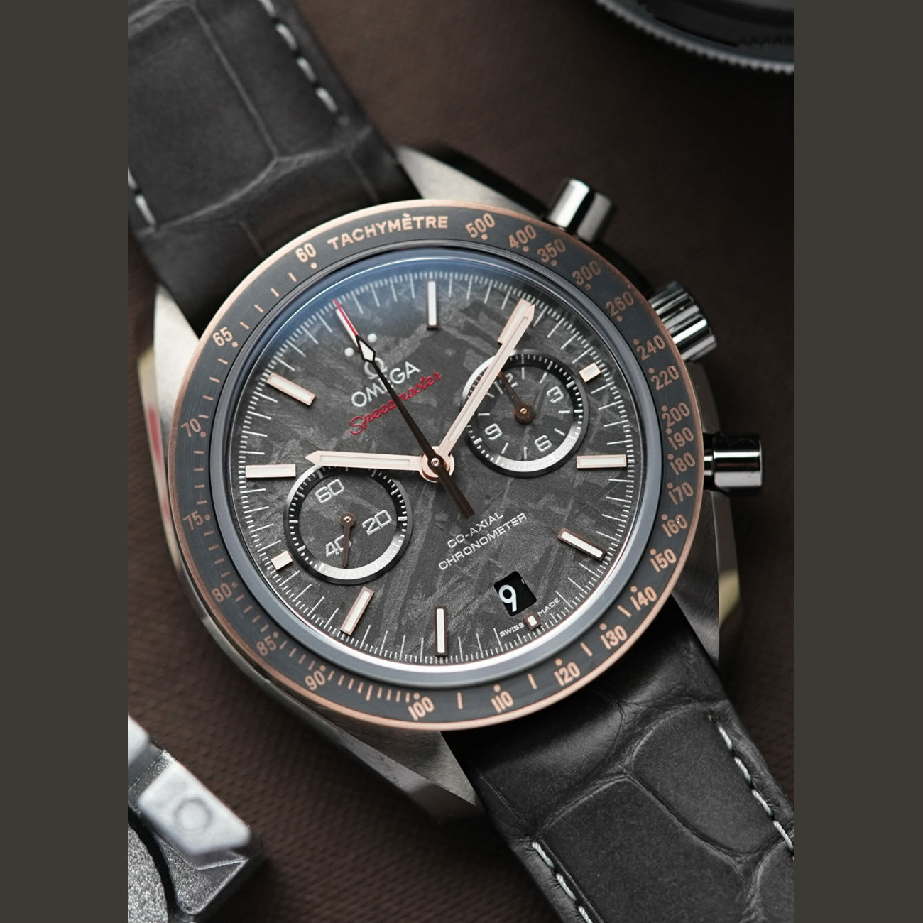 Omega Speedmaster Grey Side of The Moon Meteorite