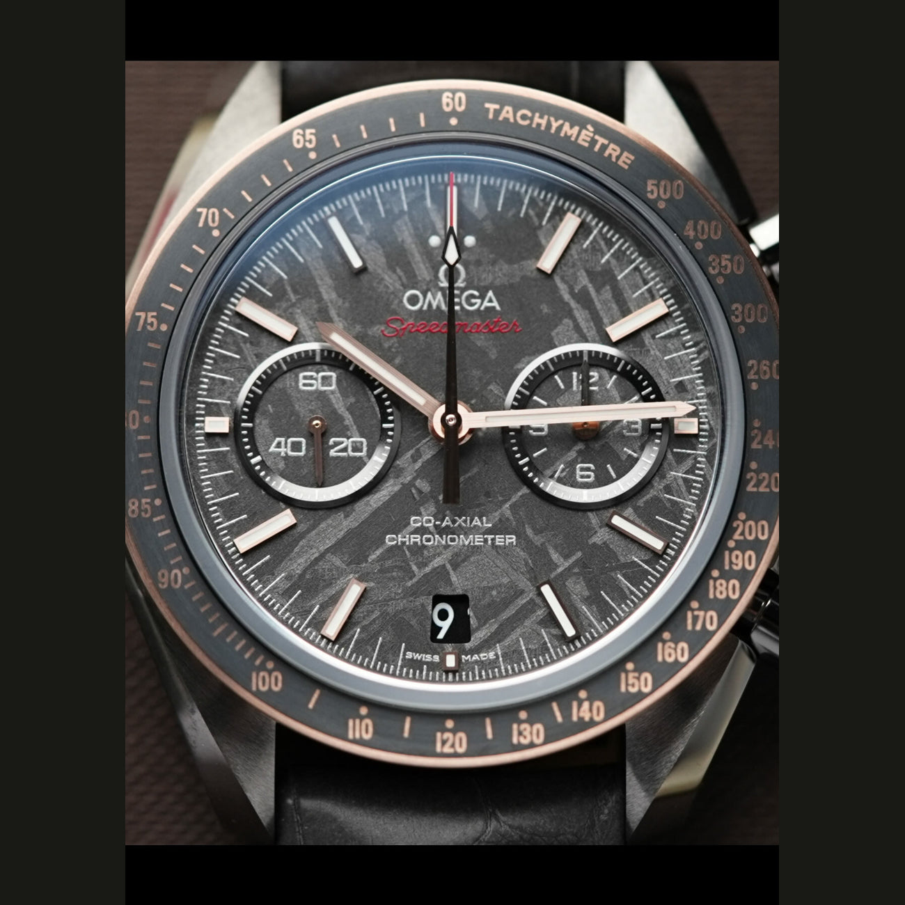 Omega Speedmaster Grey Side of The Moon Meteorite