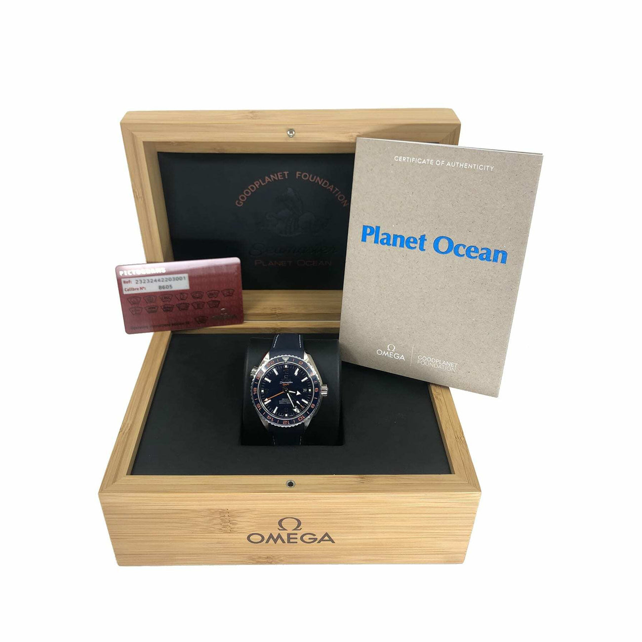 Omega Planet Ocean 600M Co-axial GMT 43.5mm 232.32.44.22.03.001