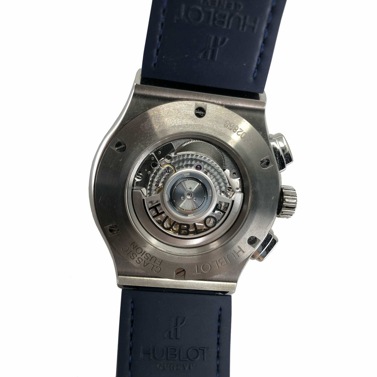 Hublot Classic Fusion Blue Chronograph Titanium 45mm 521.NX.7170.LR