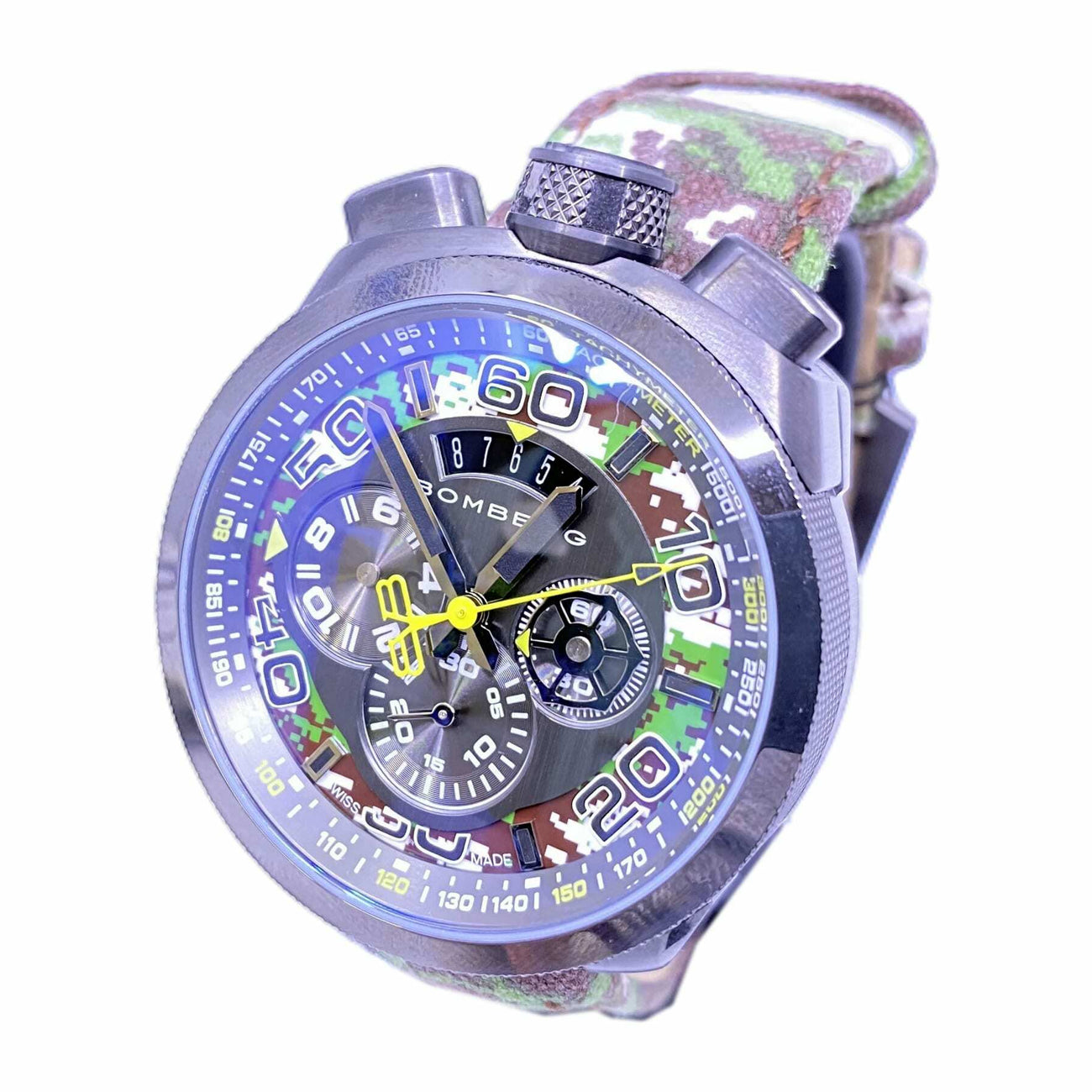 Bomberg Bolt-68 CAMO Kaki BS45CHPGM.038.3