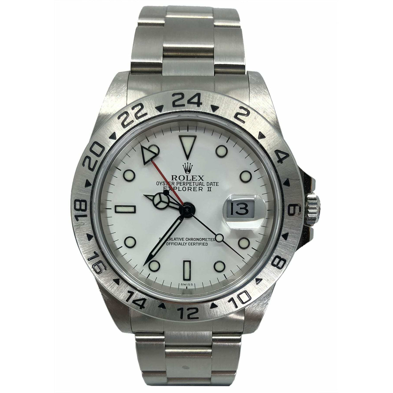 Rolex Explorer II White Dial 16570