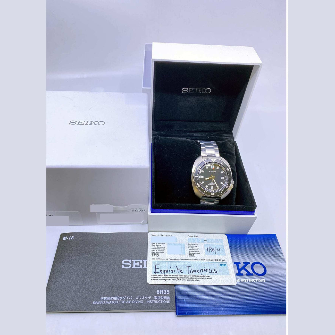 Seiko Prospex 'Captain Willard' SPB151