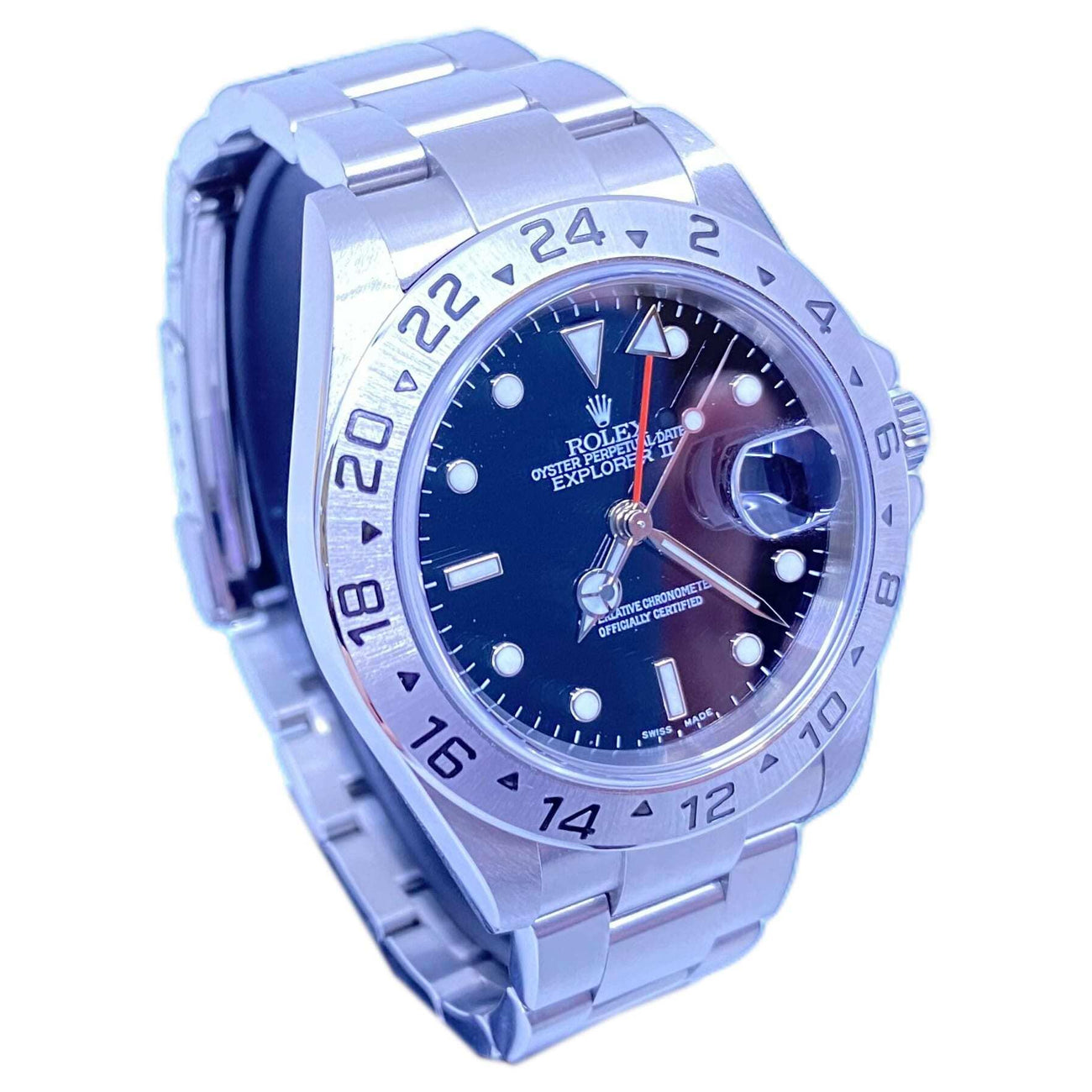 Rolex Explorer II 40mm Black Dial Oyster Bracelet 16570